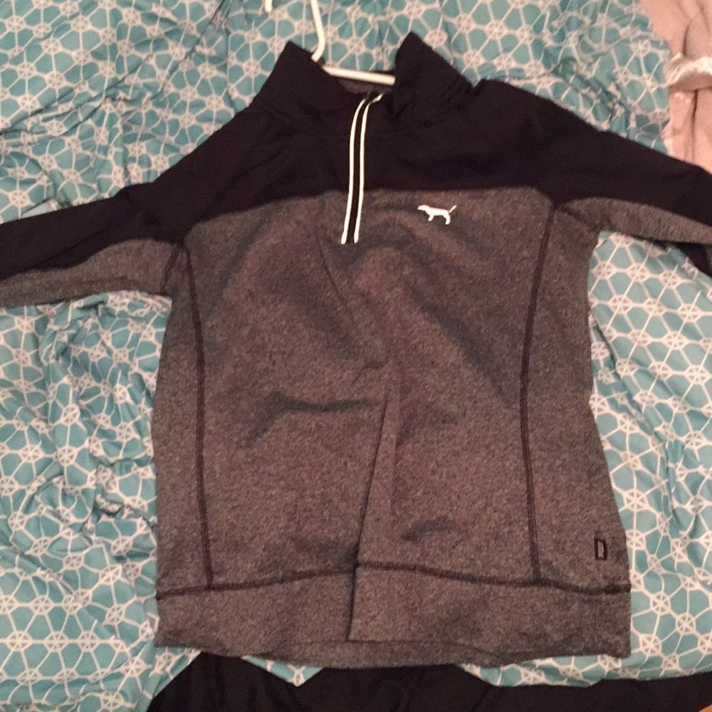 VS PINK quarter zip jacket